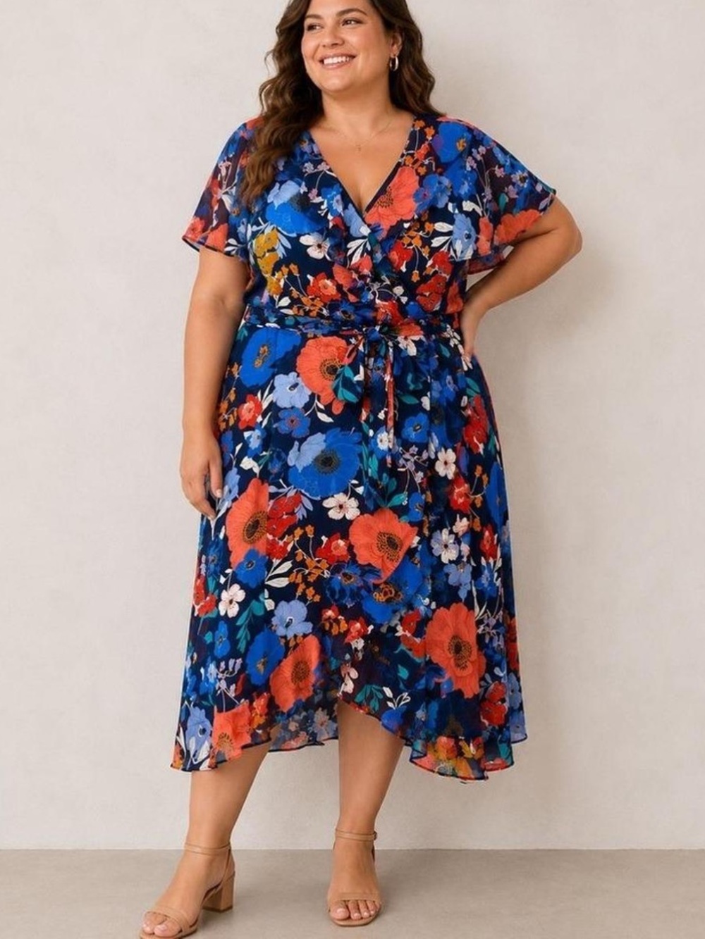 Lane Bryant Floral dress.